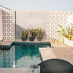 A Beautiful Farmhouse With A Rooftop Pool