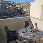 Stylish St.Julians Penthouse With Terrace In The City Centre With Seaviews