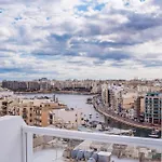 Private Penthouse With Terrace Spinola Bay - Cityapartmentstay