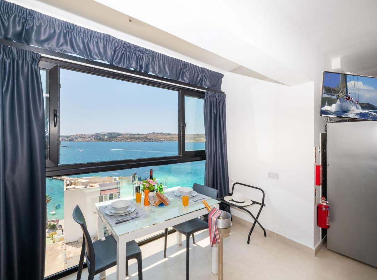 Islet Promenade With Spectacular Seaviews By Getawaysmalta Apartamento *
