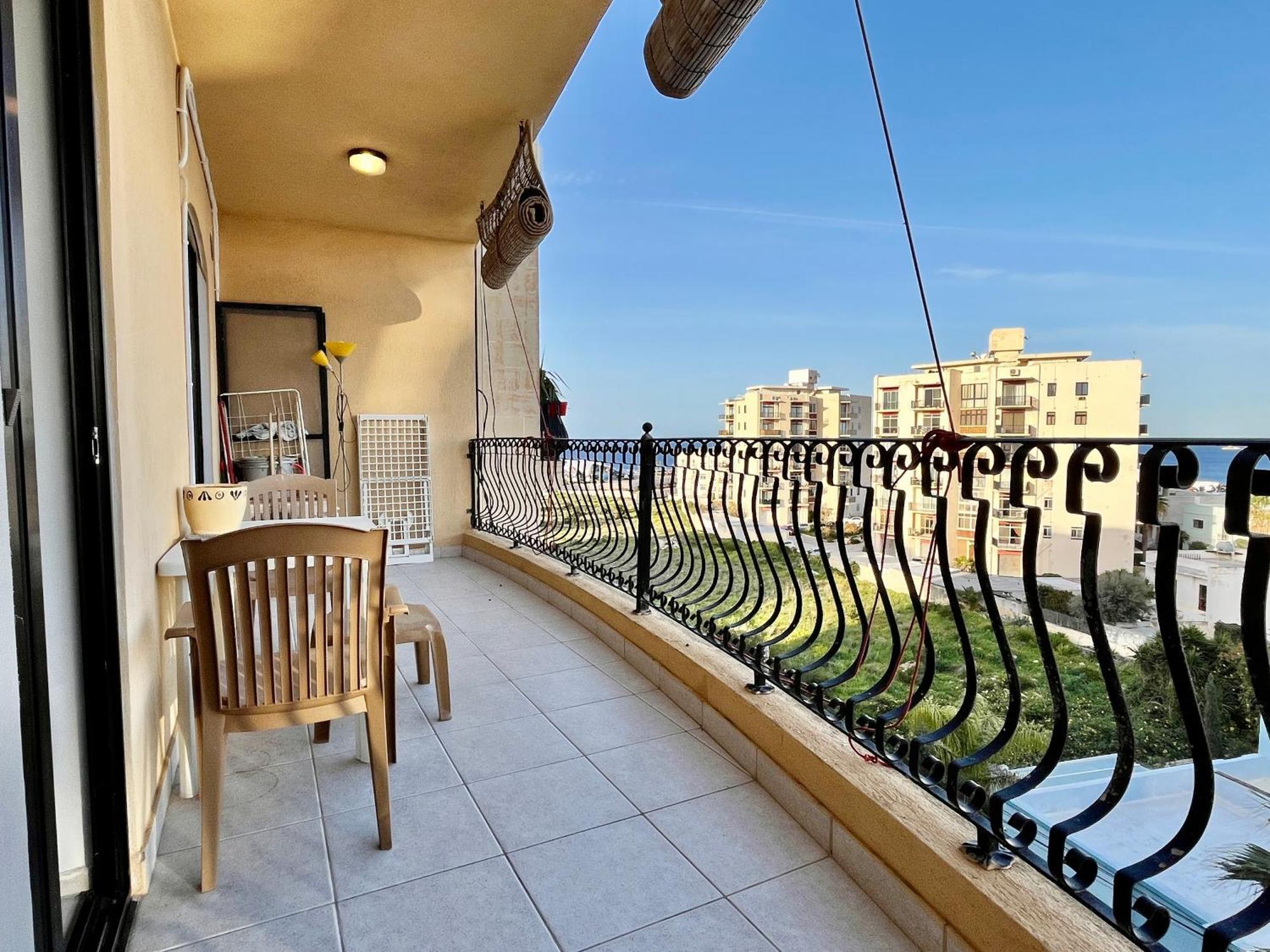 2bd Cosy With Spacious Balcony - Close To Bugibba Apartment St. Paul's Bay