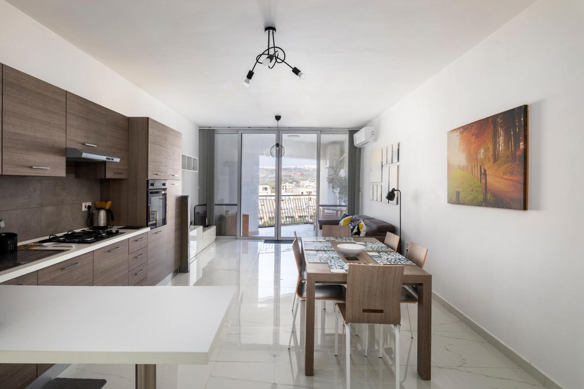 Apartamento Spacious 3bd With Country Views & Large Front Terrace With Outside Furniture