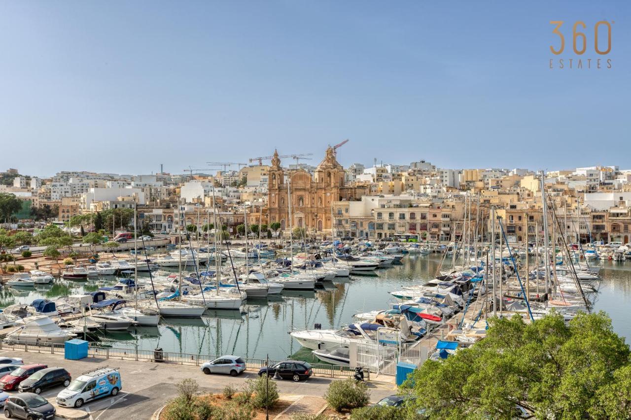 Stunning 3br Marina View In With Balcony By 360 Estates Pietà