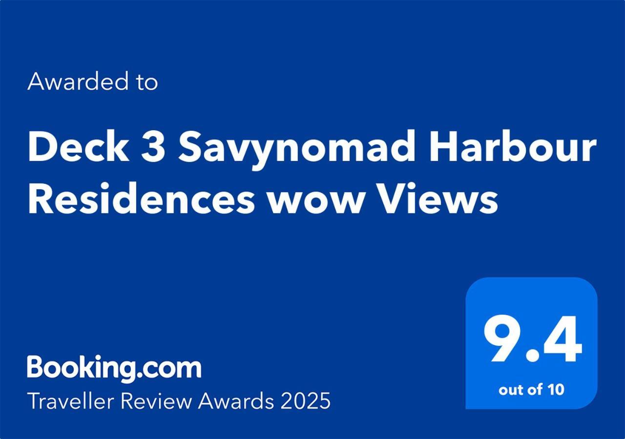 Apartament Deck 3 Savynomad Harbour Residences Wow Views *