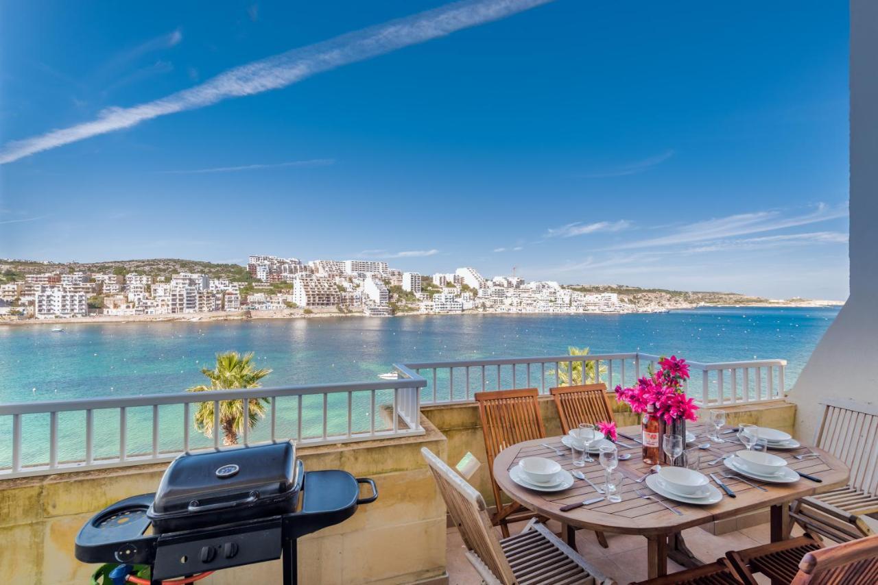 Blue Harbour Seafront 3 Bedroom Apartment, With Spectacular Sea Views From Terrace - By Getawaysmalta * St Paul's Bay